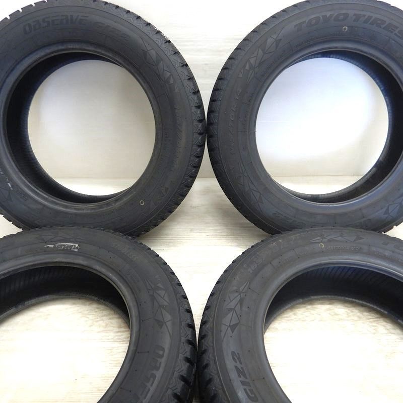 中古 165/70R14 TOYO OBSERVE GARIT GIZ2 4本 スタッドレスタイヤ