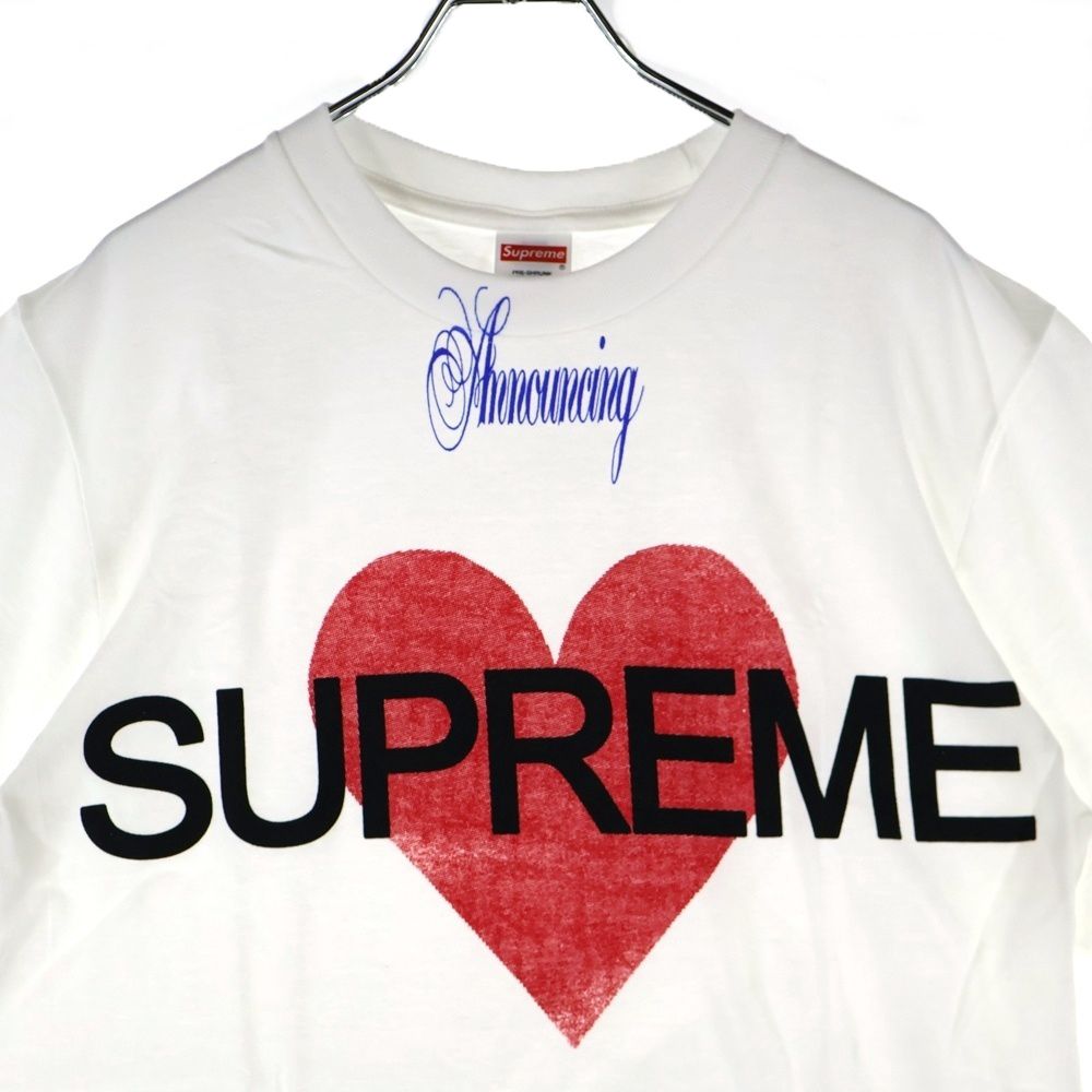Supreme/シュプリーム【25SS】Announcing Tee/ Supreme Announcing Tee Black Men's - SS25 - US
