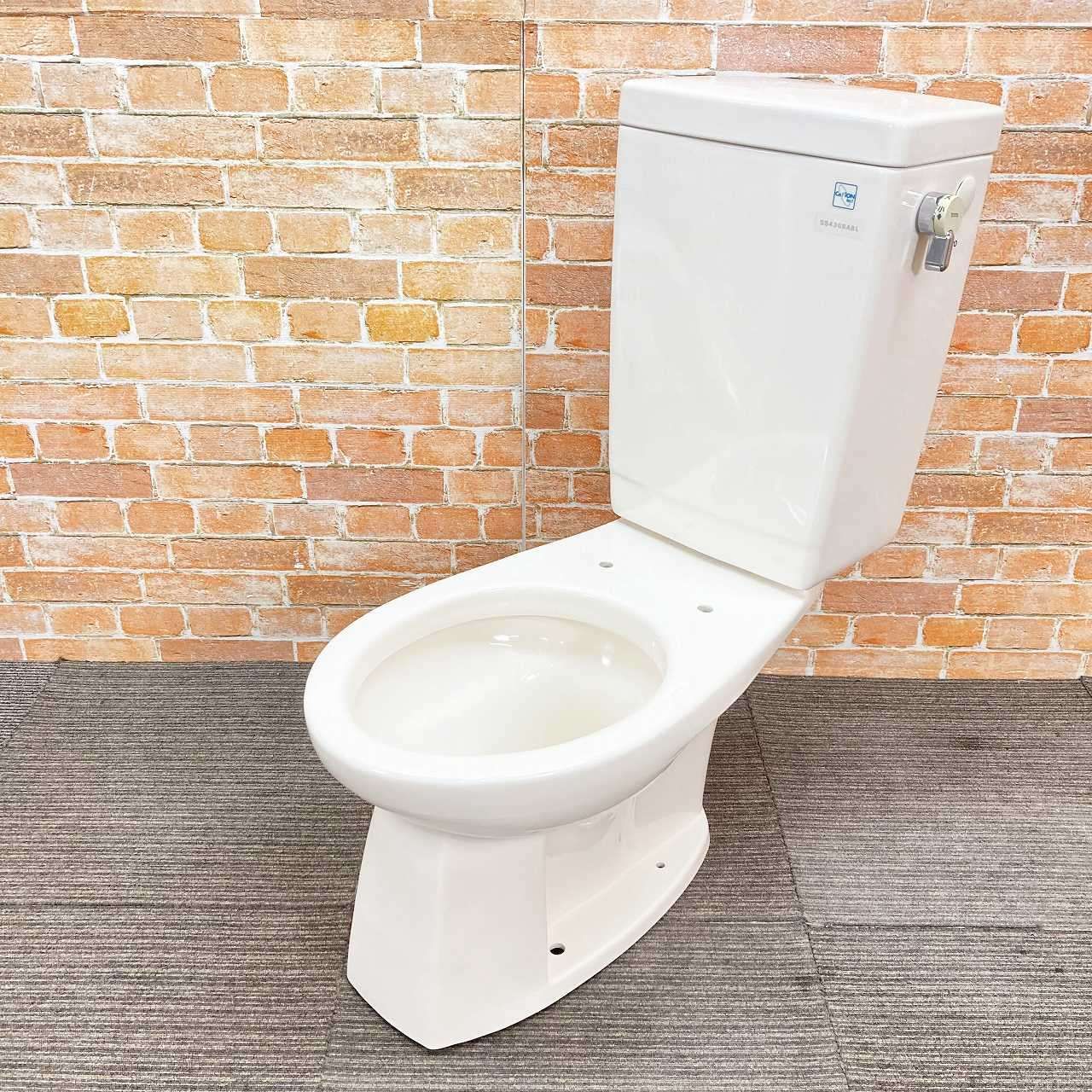 品 TOTO トイレ 洋式便器 床下排水 CS430 排水芯540mm とタンク SS430BABL のセット SC1 パステルアイボリー 67J100702