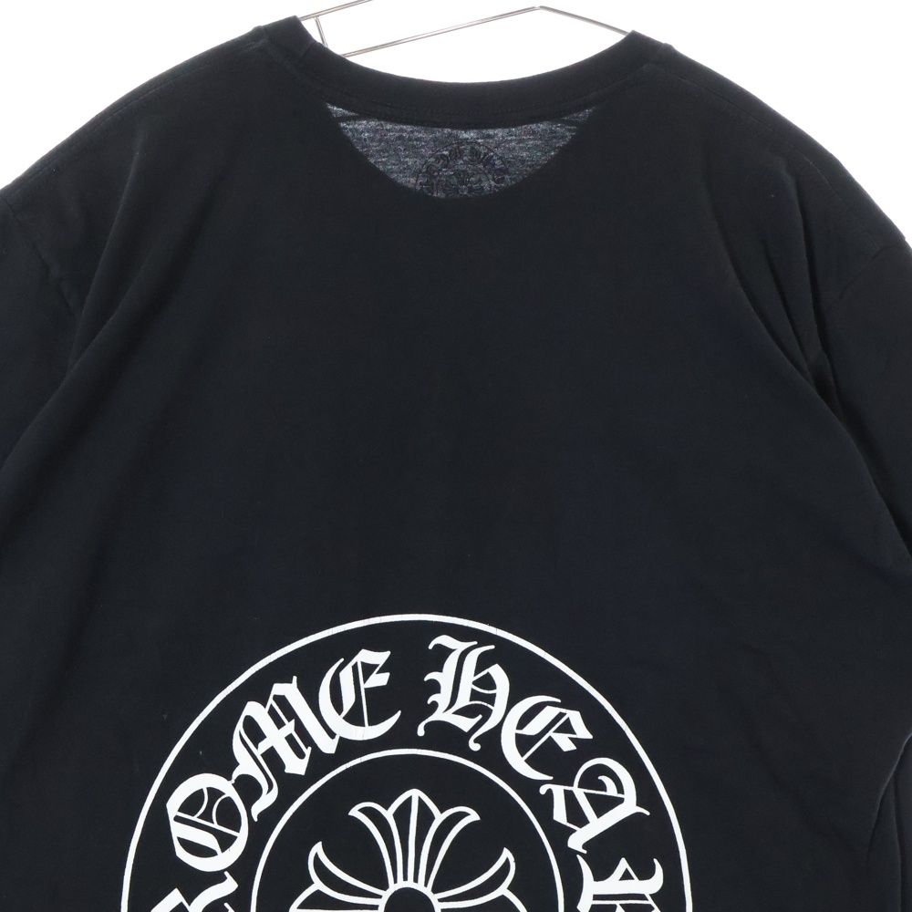 CHROME HEARTS◆ホースシュー ロゴ Tシャツ ソウル限定 ブラック CHROME HEARTS (クロムハーツ) Seoul Horseshoe Tee ソウル