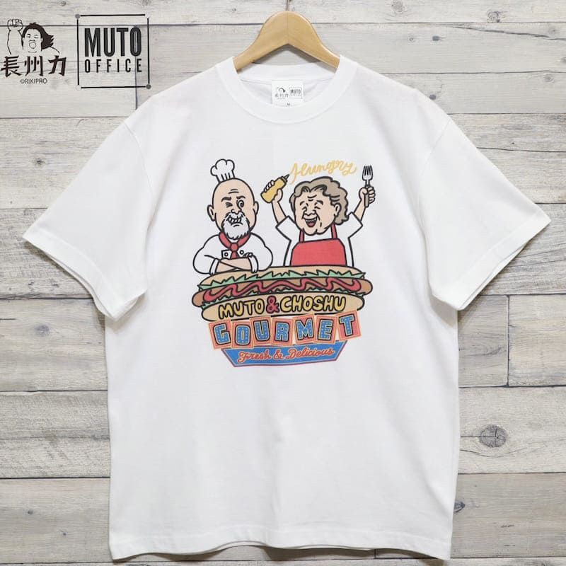 新品 メンズ 長州力 武藤 敬司 コラボ プロレス 半袖 Tシャツ