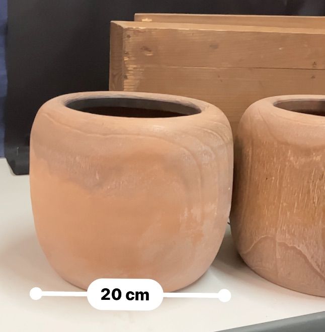 陶器の壺 木箱付き 陶器の壺 木箱付き