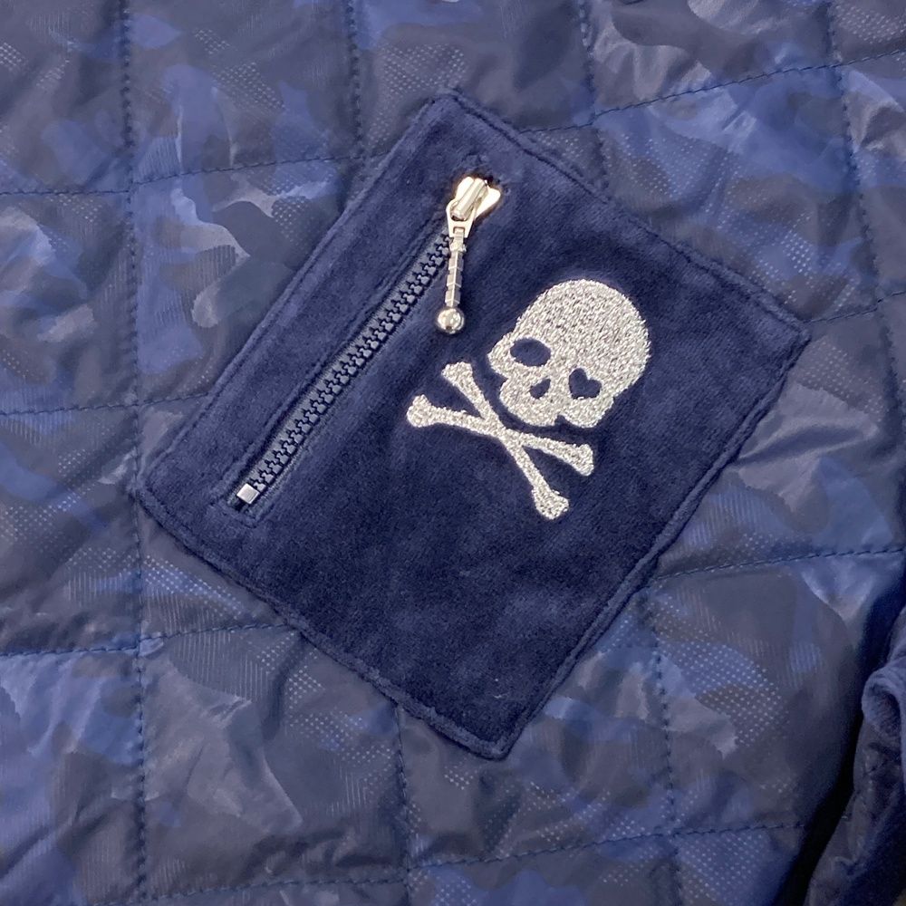 サイズ 2 DANCE WITH DRAGON ダンスウィズドラゴン 中綿切替 プルオーバーパーカー カモフラ柄 ブラック系 240101496376 ゴルフウェア レディース ストスト LLC-HASEGAWATOSO_COM