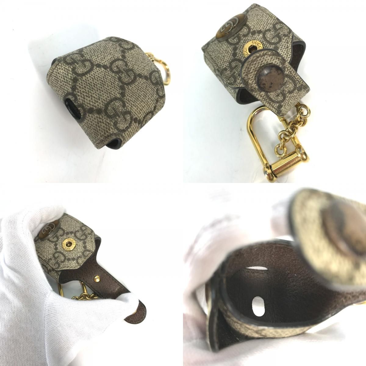 GUCCI グッチ イヤフォンケース airpodsケース エアポッズ 596720 GG