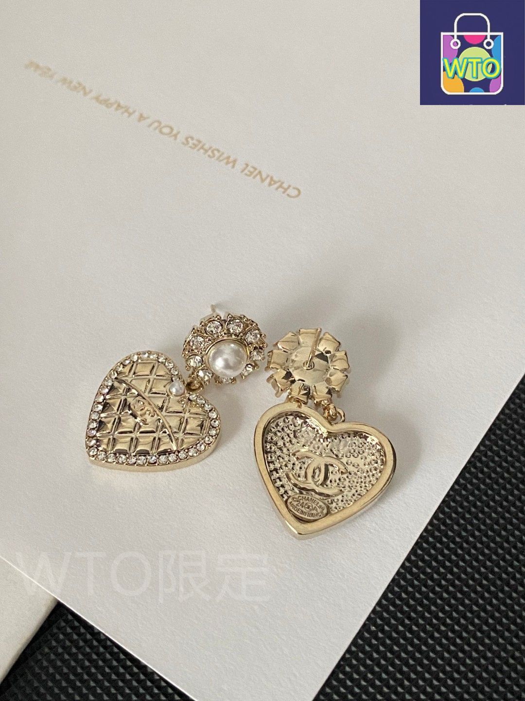 今日特価】Chanel ヴィンテージ ダブル C ピアス 送料無料