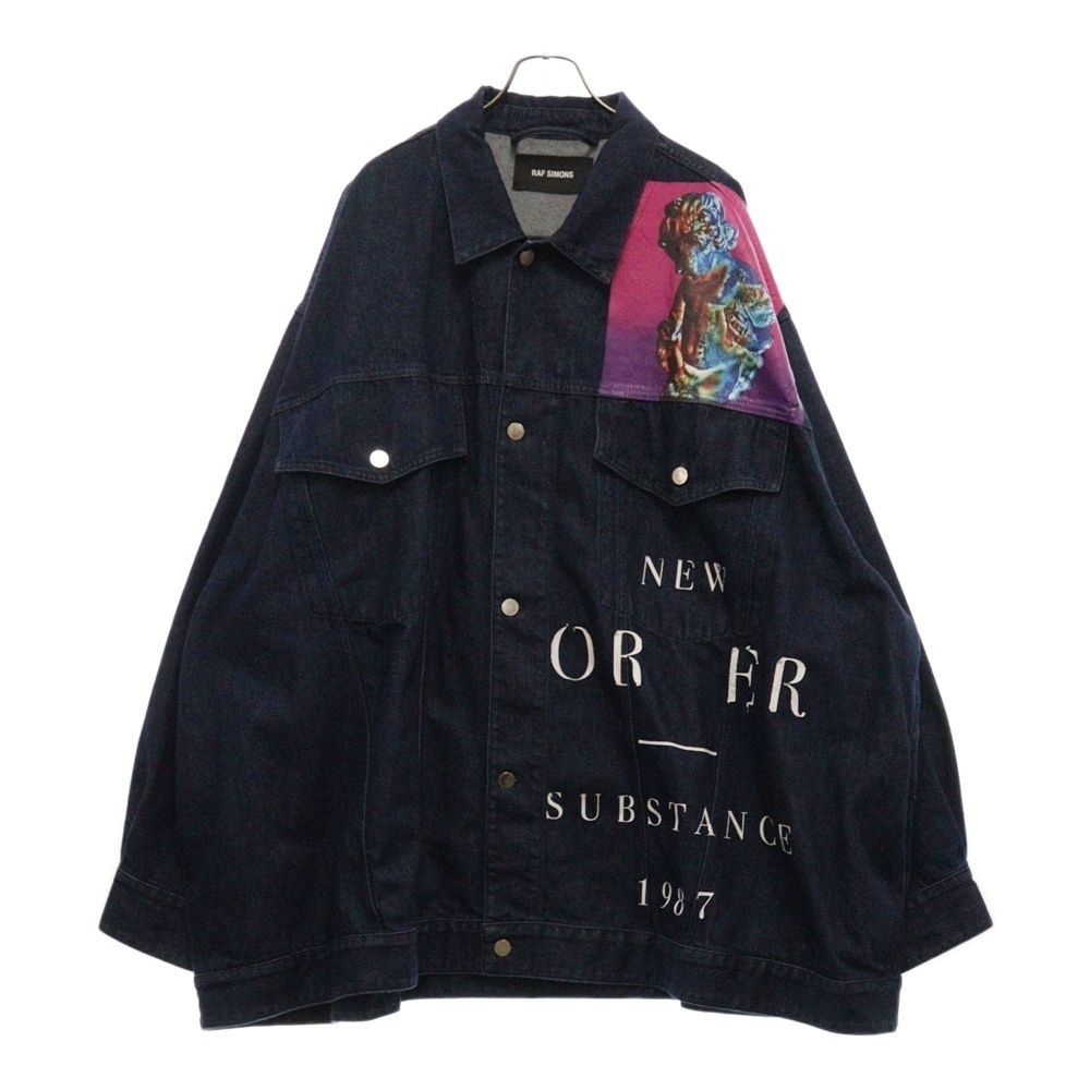 RAF SIMONS (ラフシモンズ) 18SS New Order Oversized Printed Denim 