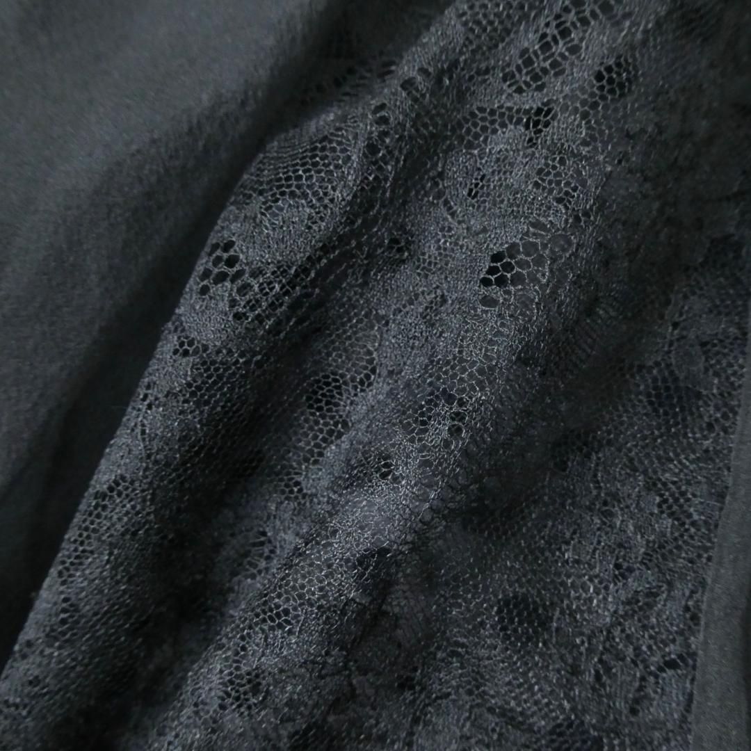 美品 ROCHAS ロシャス サイズ38 フレアスカート ロングスカート シルク