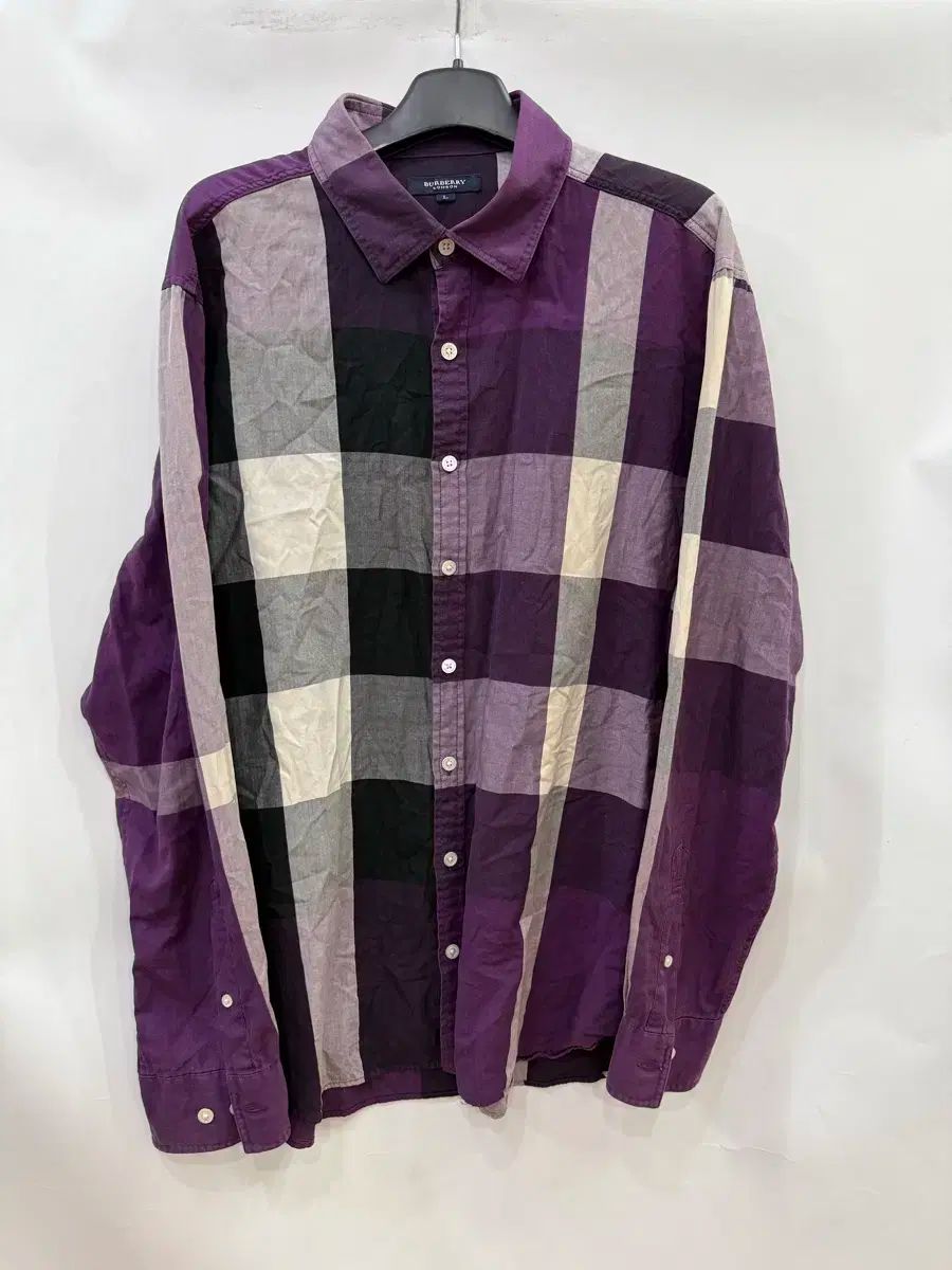 BURBERRY バーバリー ロンドン チェック シャツ L