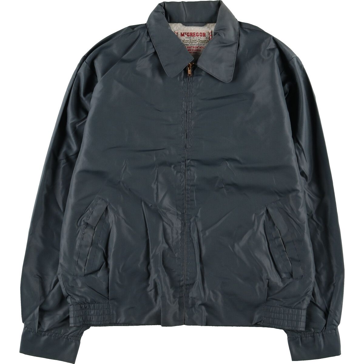 古着 60年代 マックレガー McGREGOR NYRONANTIFREEZE ナイロンアンチ 
