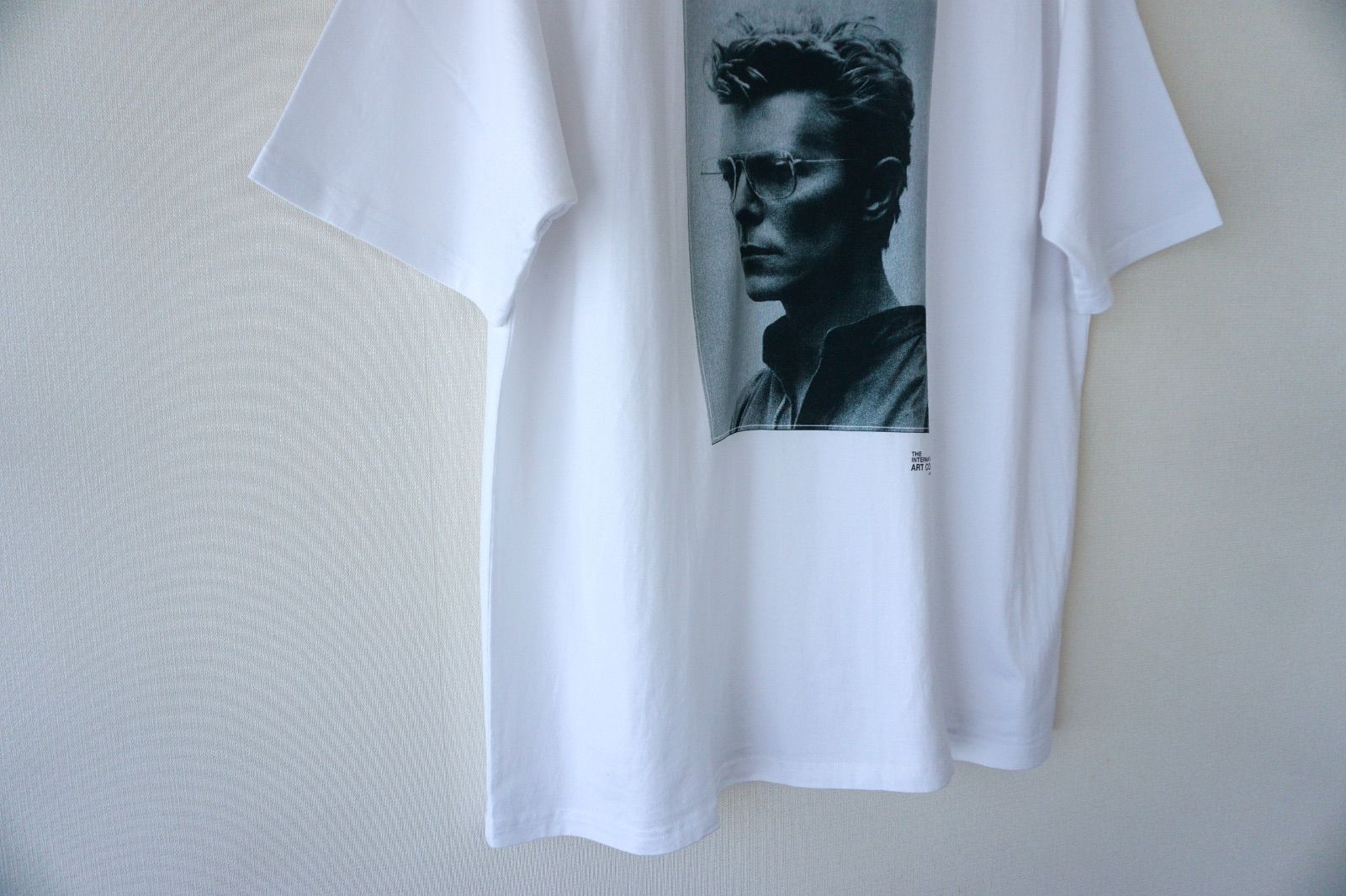 THE International Art COLLECTION  DAVID BOWIE プリントTシャツ