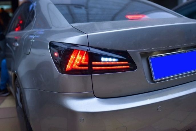 レクサス IS 20系IS250 300 2005- 2013年 2色選択 LEDテールランプ テールライト 左右一式