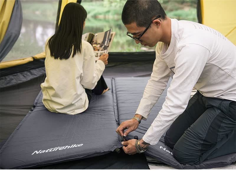 Naturehike エアーマット 自動膨張 R値 3.3 厚手5cm 無限連結可能 耐水