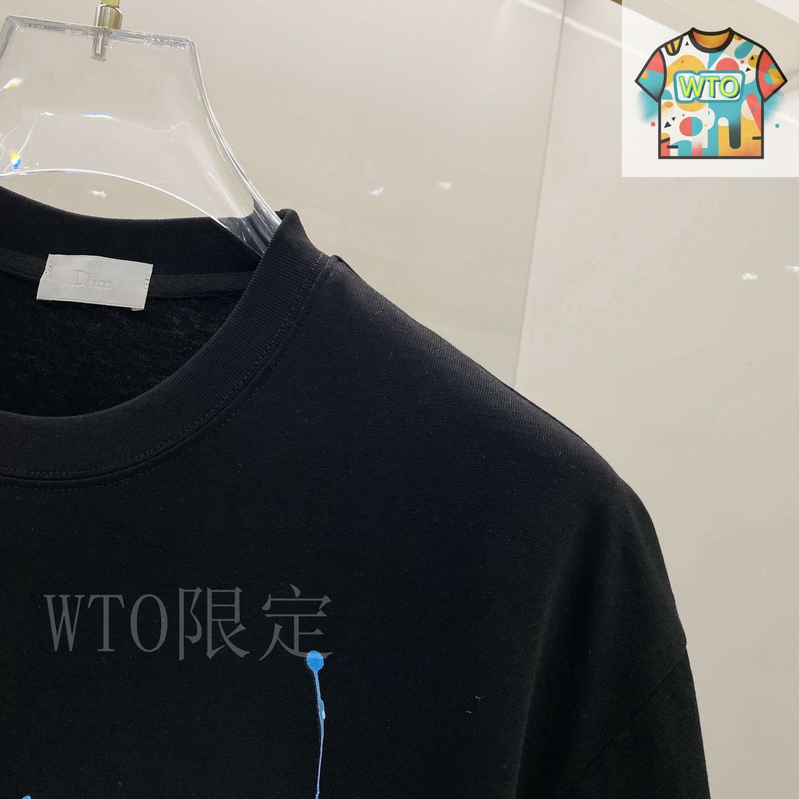 今日特価】DIOR ディオール 25SS ロゴプリント T シャツ-2