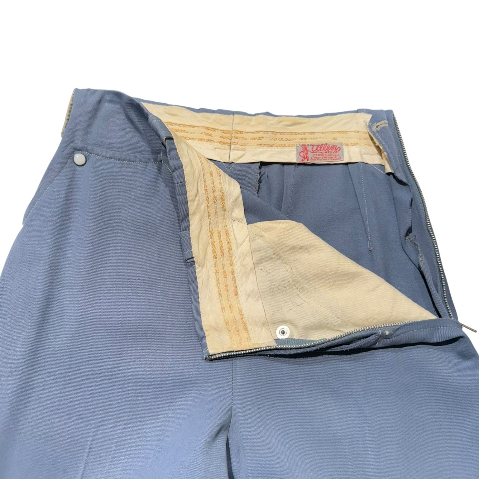 ALLEN（アレン） □□ ③ 50s サイドジップウエスタンパンツ  
