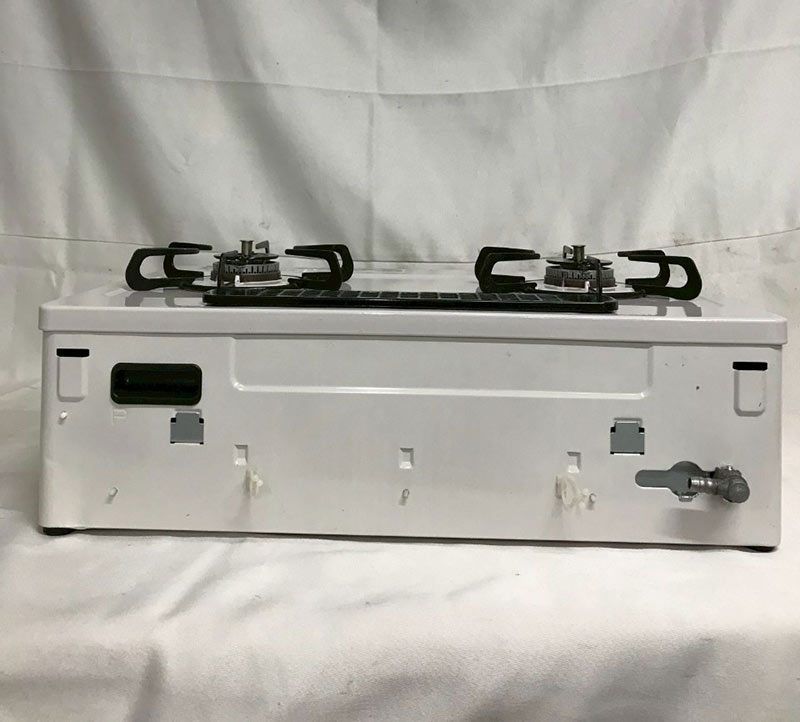 北見市発】パロマ Paloma ガスコンロ IC-365WHA-L 2017年製 白 LPガス 