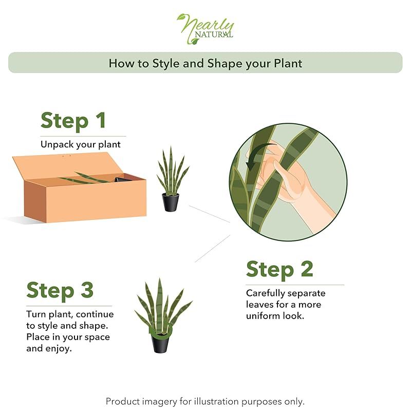 Nearly Natural 人工樹木 アガベ 0.7m 日本正規輸入品