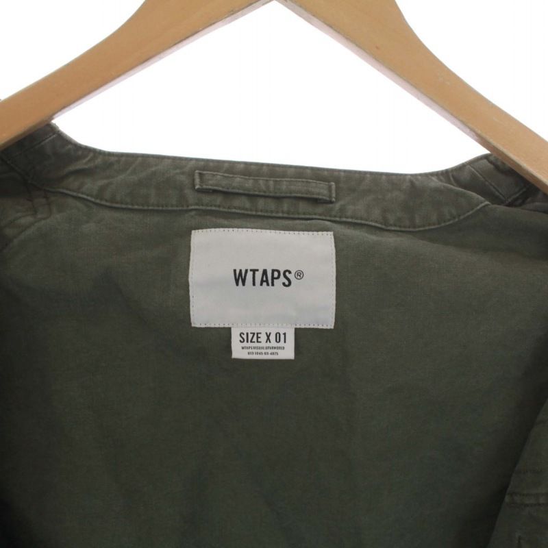 ダブルタップス WTAPS 20SS SCOUT LS SHIRT COTTON.OXFORD 硫化染め ...