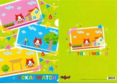 中古】クリアファイル G.ジバニャン/スナップ A4クリアファイル 「妖怪