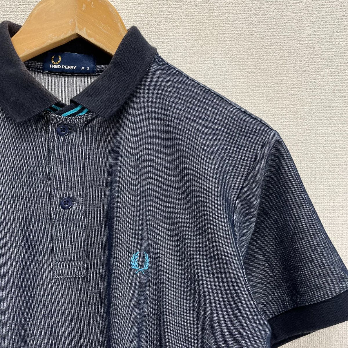 Fred Perry ポロシャツ 半袖 FRED PERRY フレッドペリー M5803 アーガイル柄 ポロシャツ 半袖