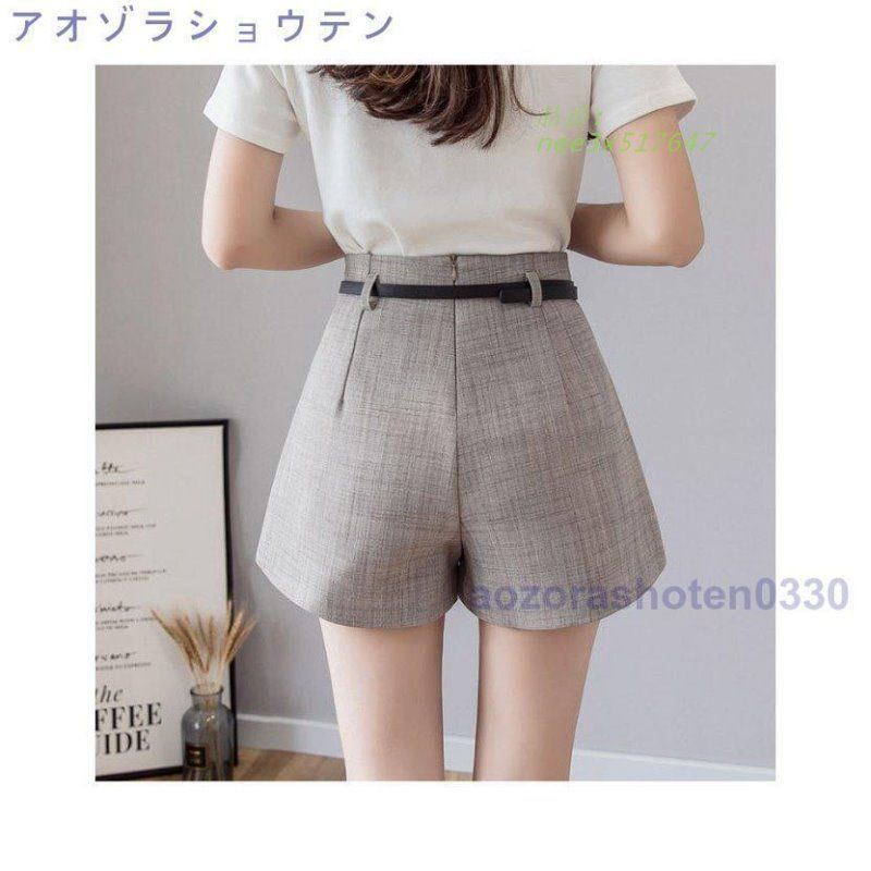 ショートパンツ 着痩せ