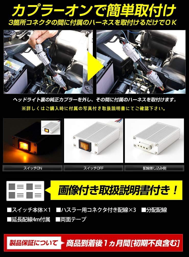 YOURSユアーズ. ハスラーMR31S X Xターボ 専用 LED デイライト