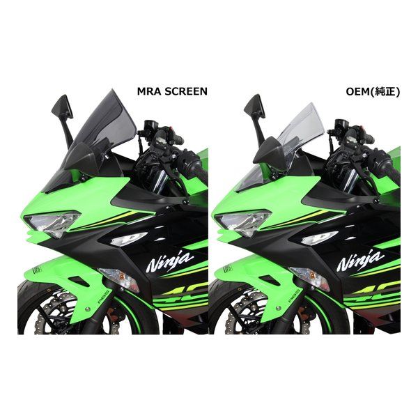 MRA（エムアールエー） スクリーン レーシング クリア CBR650R 19-23