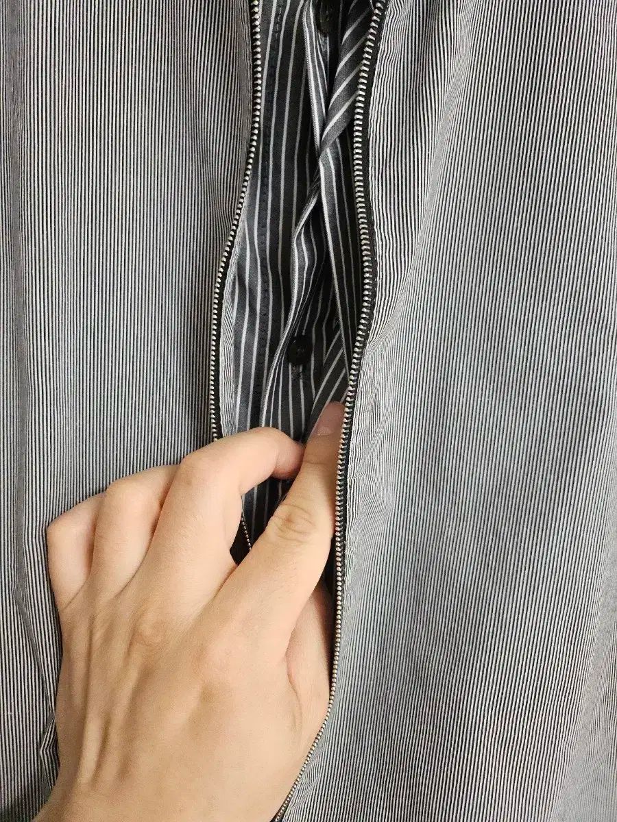 レイヤード ジッパー