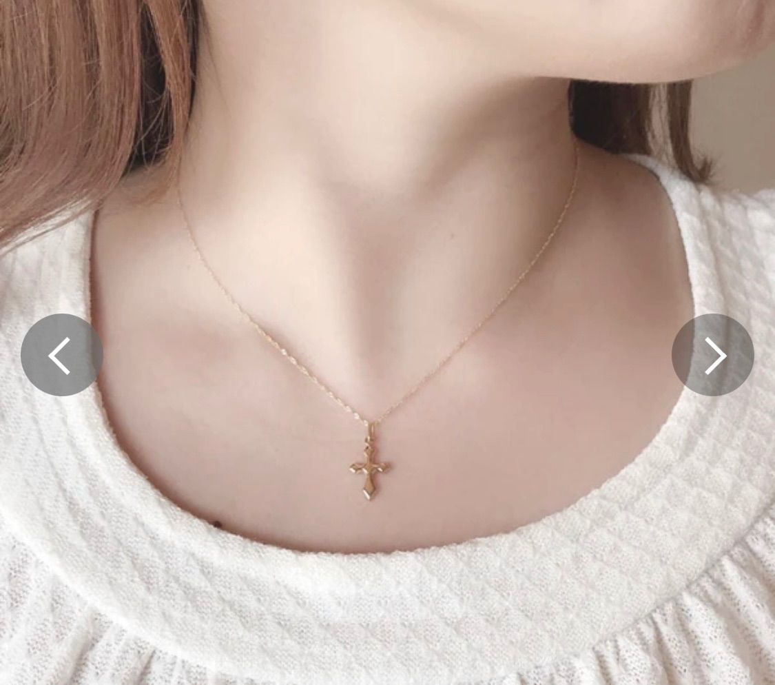 K18 最も安い 18金 クロス 十字架 ペンダントトップ K18 18金 クロス