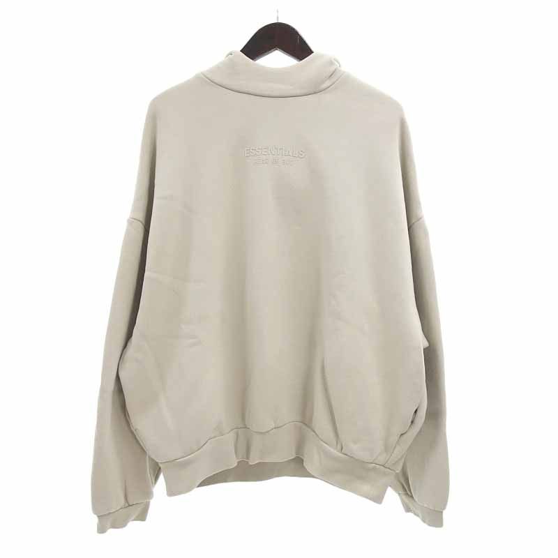 美品》エッセンシャルズ FOG ESSENTIALS パーカー ベージュ XL