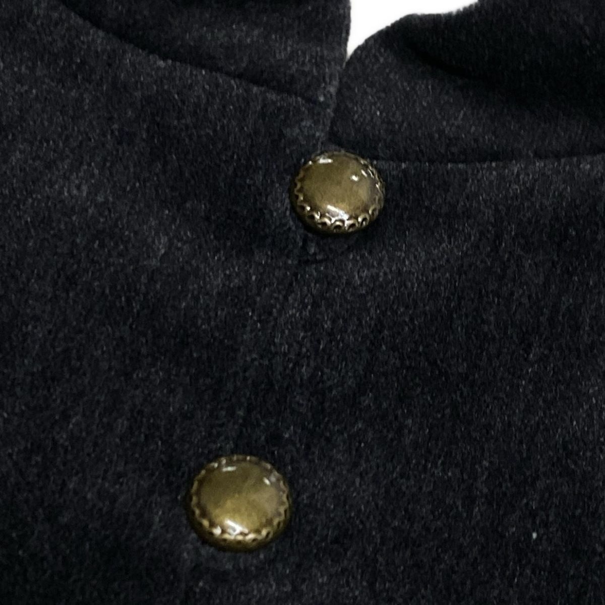 Jocomomola - JOCOMOMOLA(ホコモモラ) ブルゾン サイズ40 XL レディース美品  - 黒 長袖/フェイクファー/ジップアップ/ファー部分取り外し可/秋/冬 Jocomomola - JOCOMOMOLA(ホコモモラ) ブルゾン サイズ40 XL