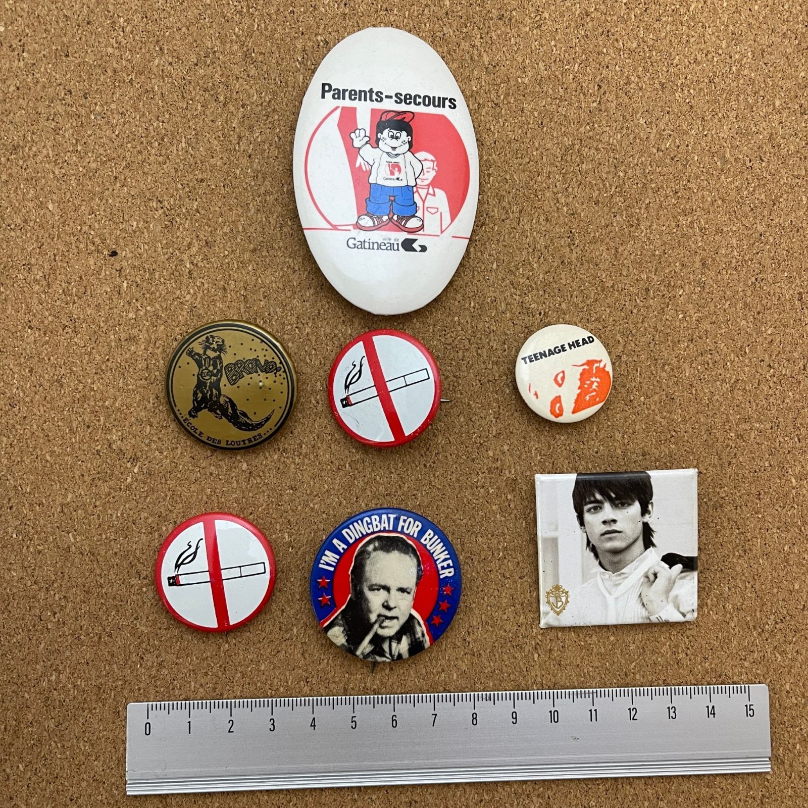 60S 70S 80S 90S Vintage バッジ 17 古着 アンティーク 缶バッジ ビンテージ アンティーク K 50s ~ 60s 70s 80s 90s 00s