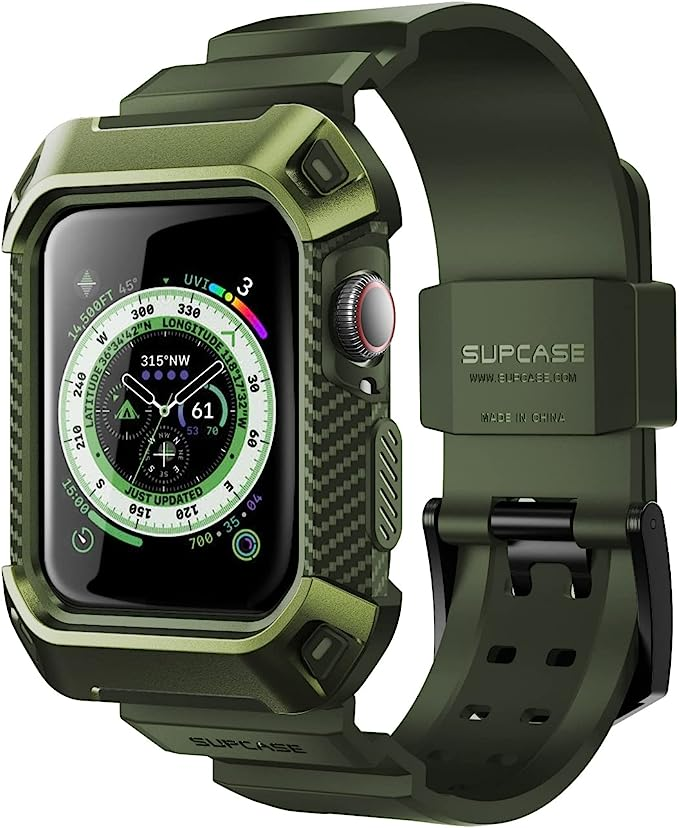 SUPCASE Apple Watch Series 2020 SE/6/5/4 44mm ケース 保護カバー バンド 44mm 衝撃吸収  アップルウォッチ シリーズ SE/6 対応 ::76199