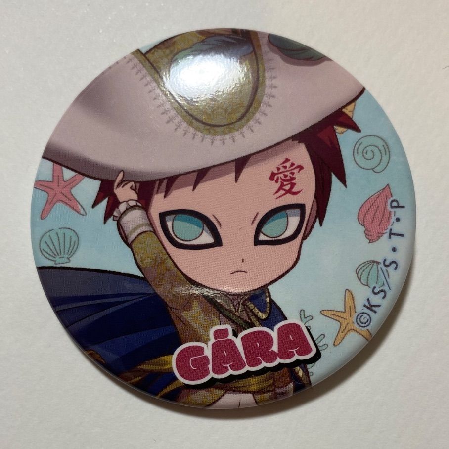 NARUTO 我愛羅 マリンルック 缶バッジ NARUTO petitry マリンルック 缶バッジ 我愛羅 - メルカリ