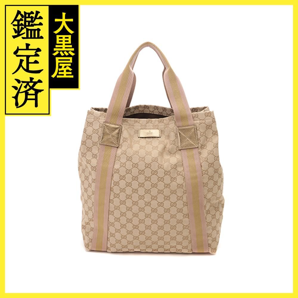 グッチ GUCCI GGキャンバス シェリーライン トートバッグ 189669