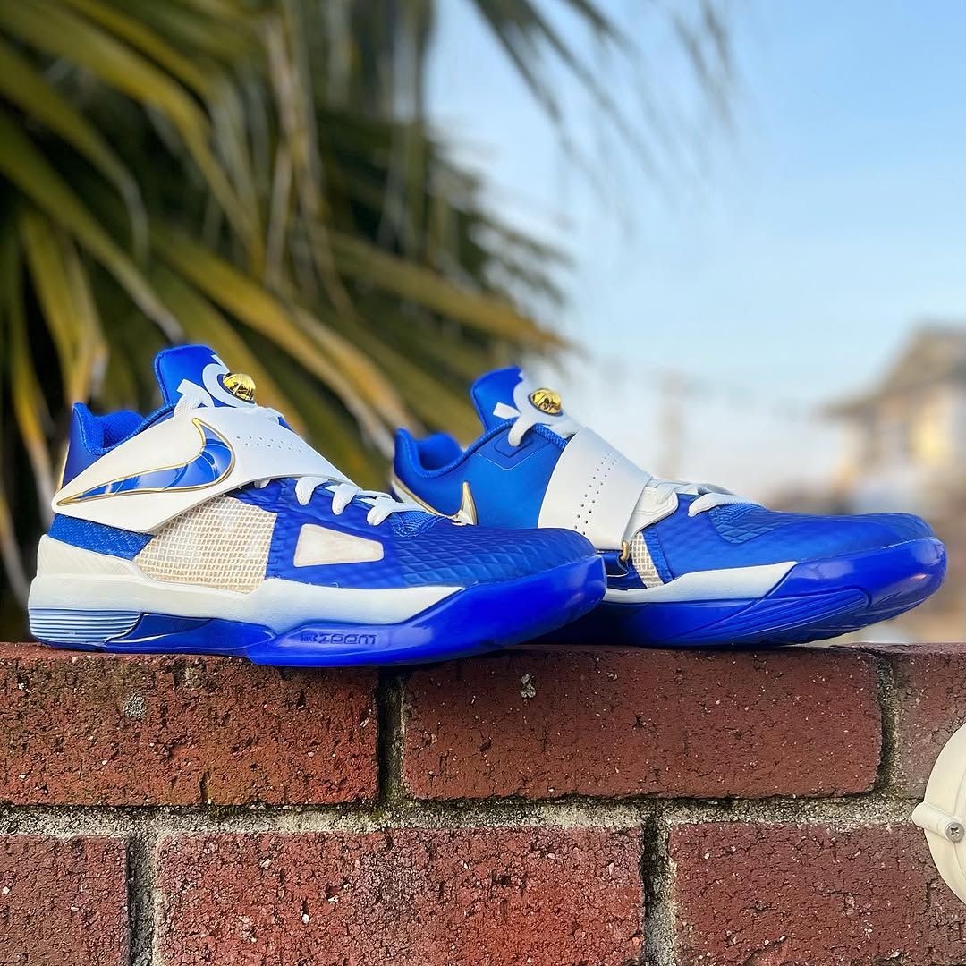 NIKE★KD 4 ケビン デュラント MVP Blue 送関込 NIKE KD 4 'THE REAL MVP' ナイキ ケーディ 4 ケビン デュラント