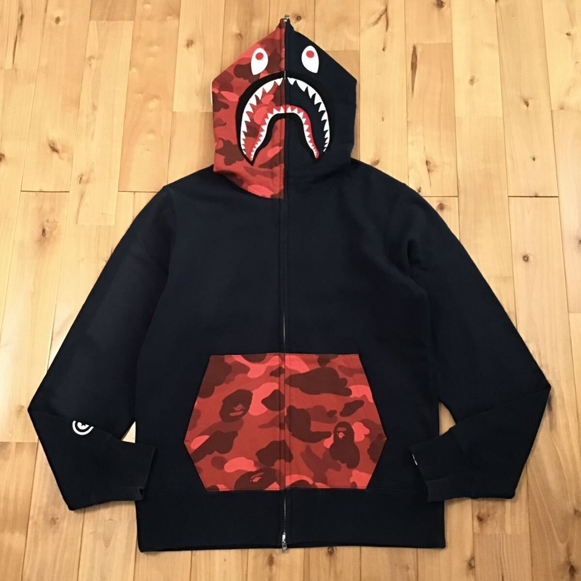 A BATHING APE 迷彩パーカー Lサイズ A BATHING APE アベイシング