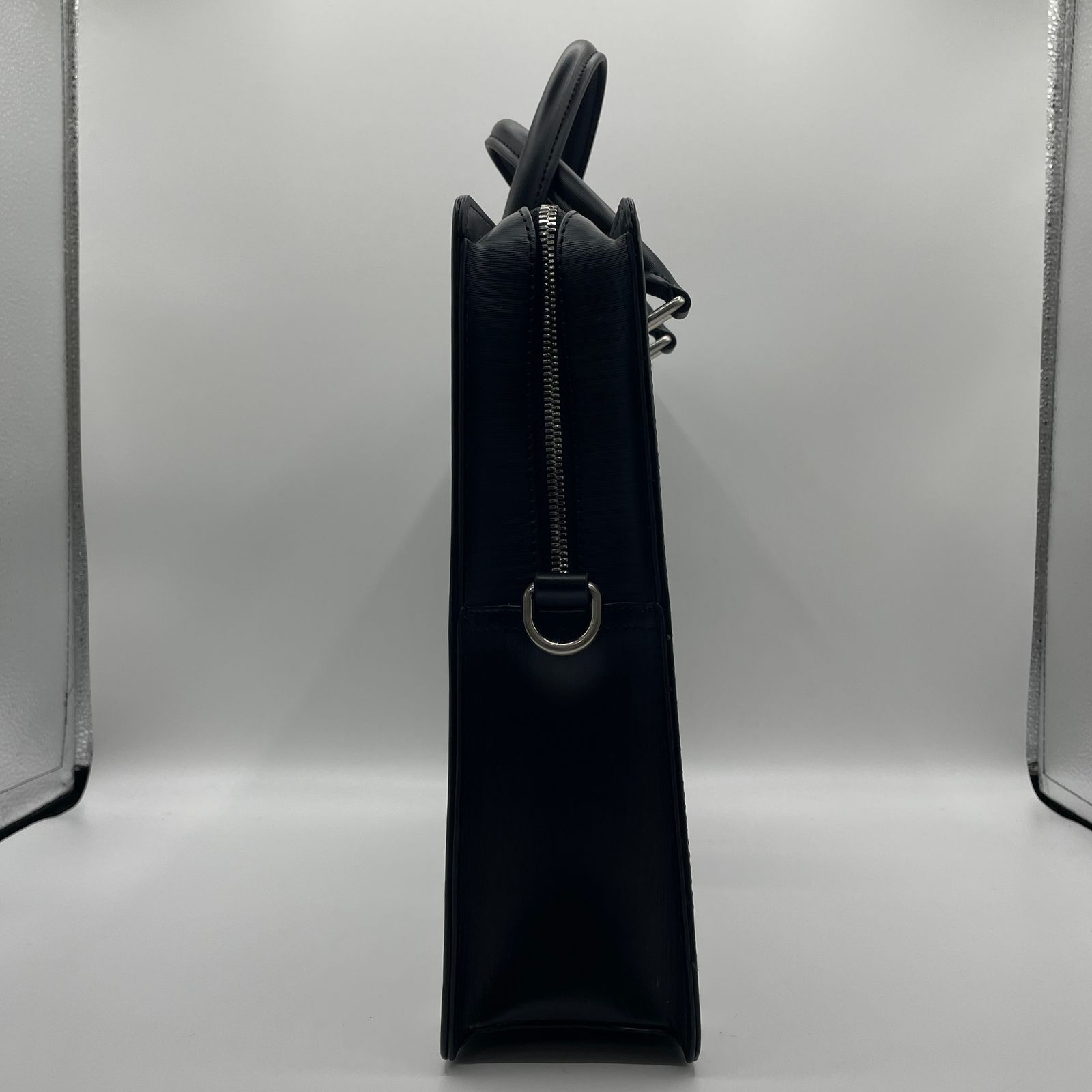 Dom Teporna] 2way ビジネスバッグ 牛革 バイナルレザー PCバッグ