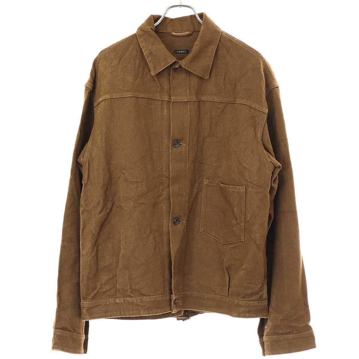 【COMOLI】BIOTOP別注 ヘンプダック ジャケット COMOLI】BIOTOP別注 ヘンプダック ジャケット
