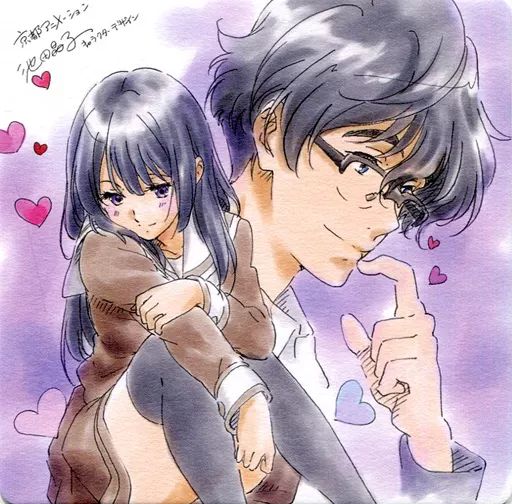 中古】コースター(キャラクター) 高坂麗奈＆滝昇 オリジナルコースター