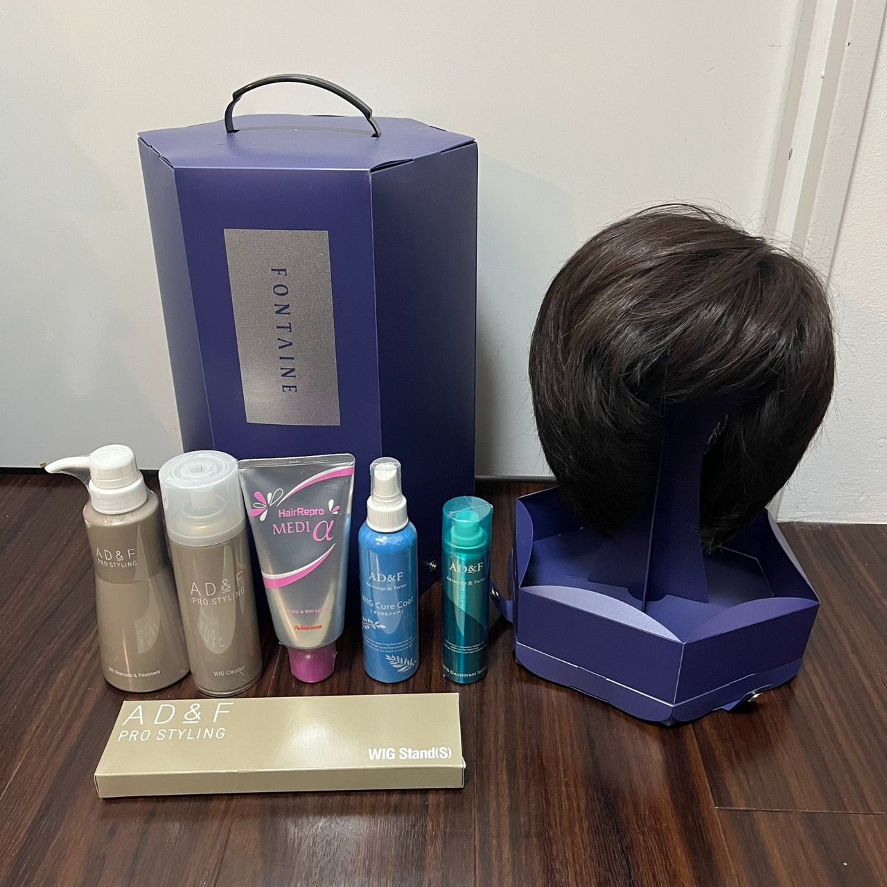 FONTAINE フォンティーヌ ウィッグ ショートカット 女性用 ケア用品 管理番号KKVN3363