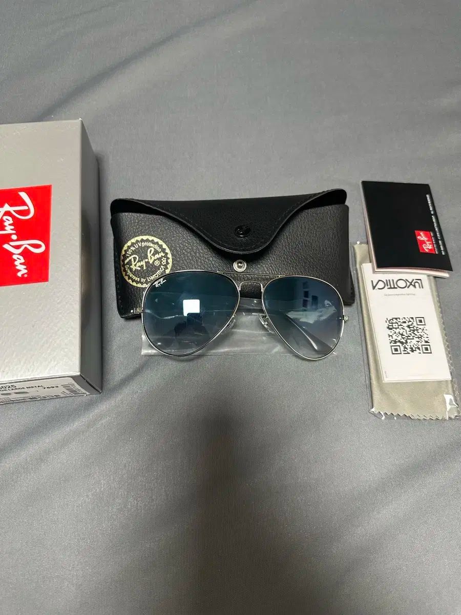 Ray-Ban レイバン RB3025 シルバー|ブルー 飛行士