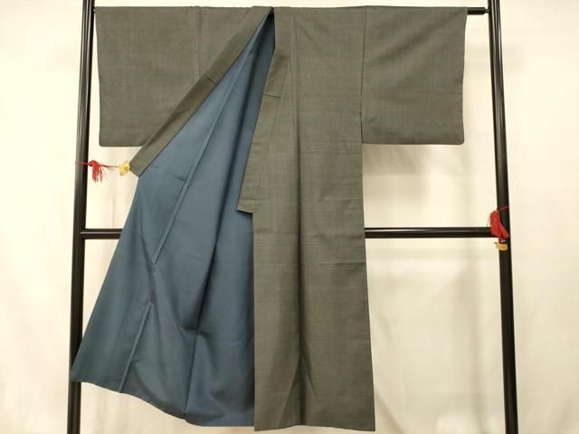 平和屋着物□男性 本場大島紬 アンサンブル 100亀甲 総詰め 正絹 逸品