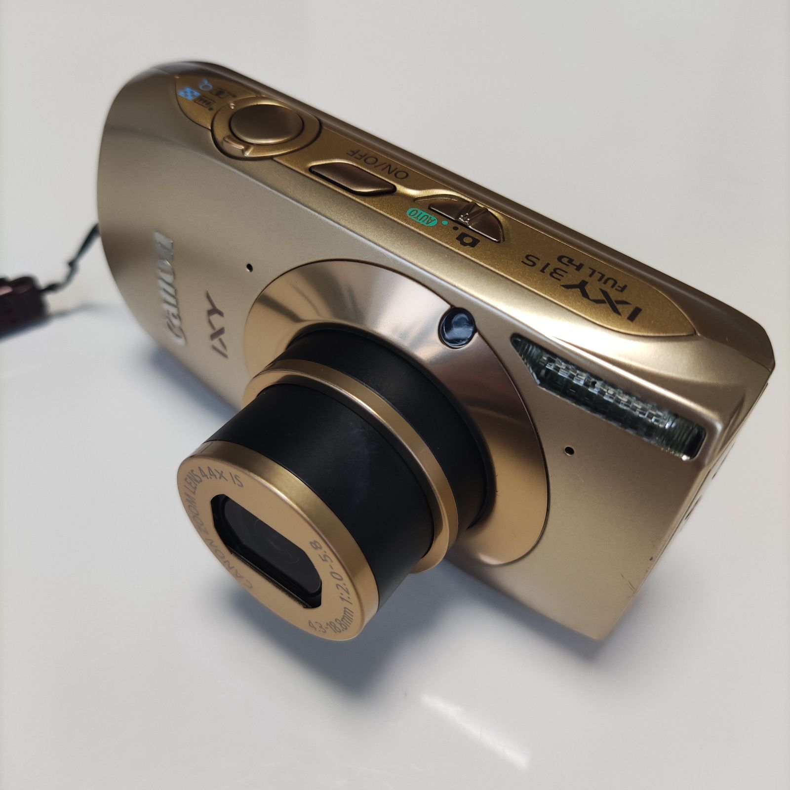 【美品】Canon IXY31S ゴールド ケース付き Amazon | Canon デジタルカメラ IXY 31S ゴールド IXY31S(GL