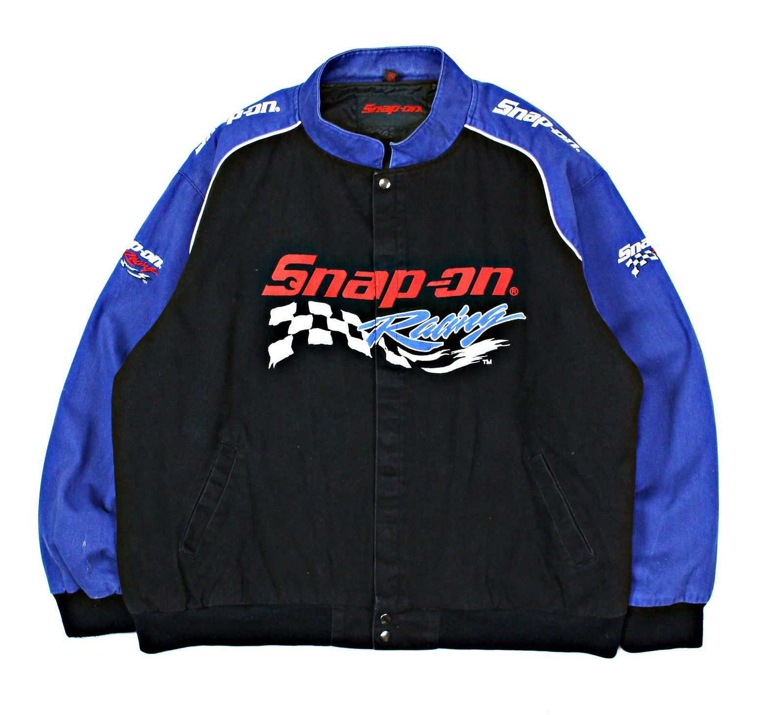 SNAP-ON スナップオン レーシングロゴ刺しゅう入り コットンツイル 