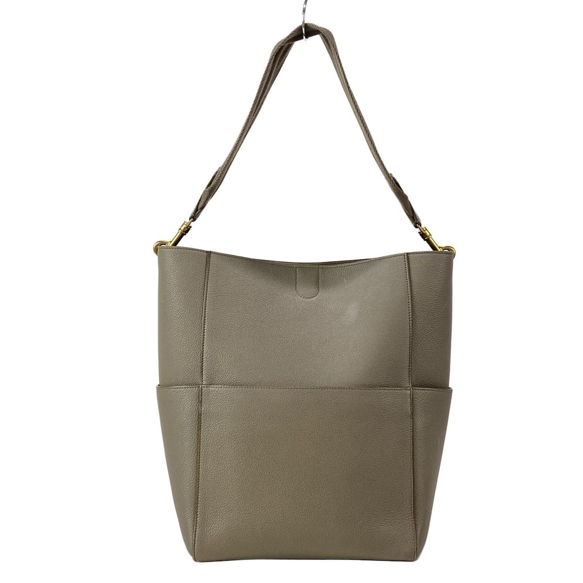 CÉLINE ベージュ トートバッグ ショルダーストラップ付き CÉLINE ベージュ トートバッグ ショルダーストラップ付き