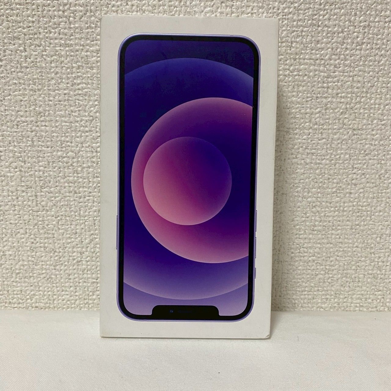 ジャンク】iPhone/12/パープル/64GB/本体のみ/電源入らず/箱