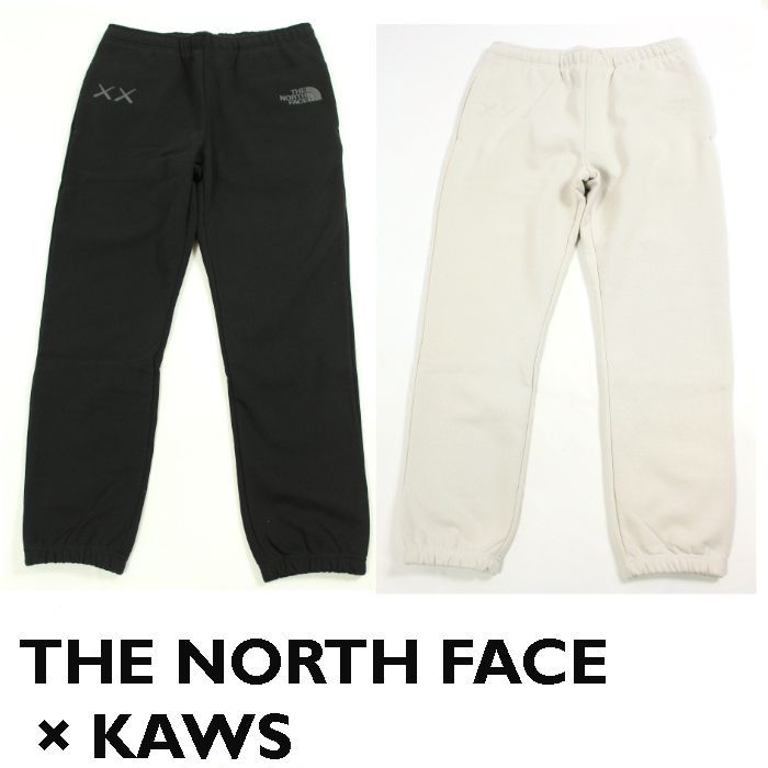 新品タグ付/KAWS/North Face/ノースフェイス/パンツ/ウェアウエスト約46センチ