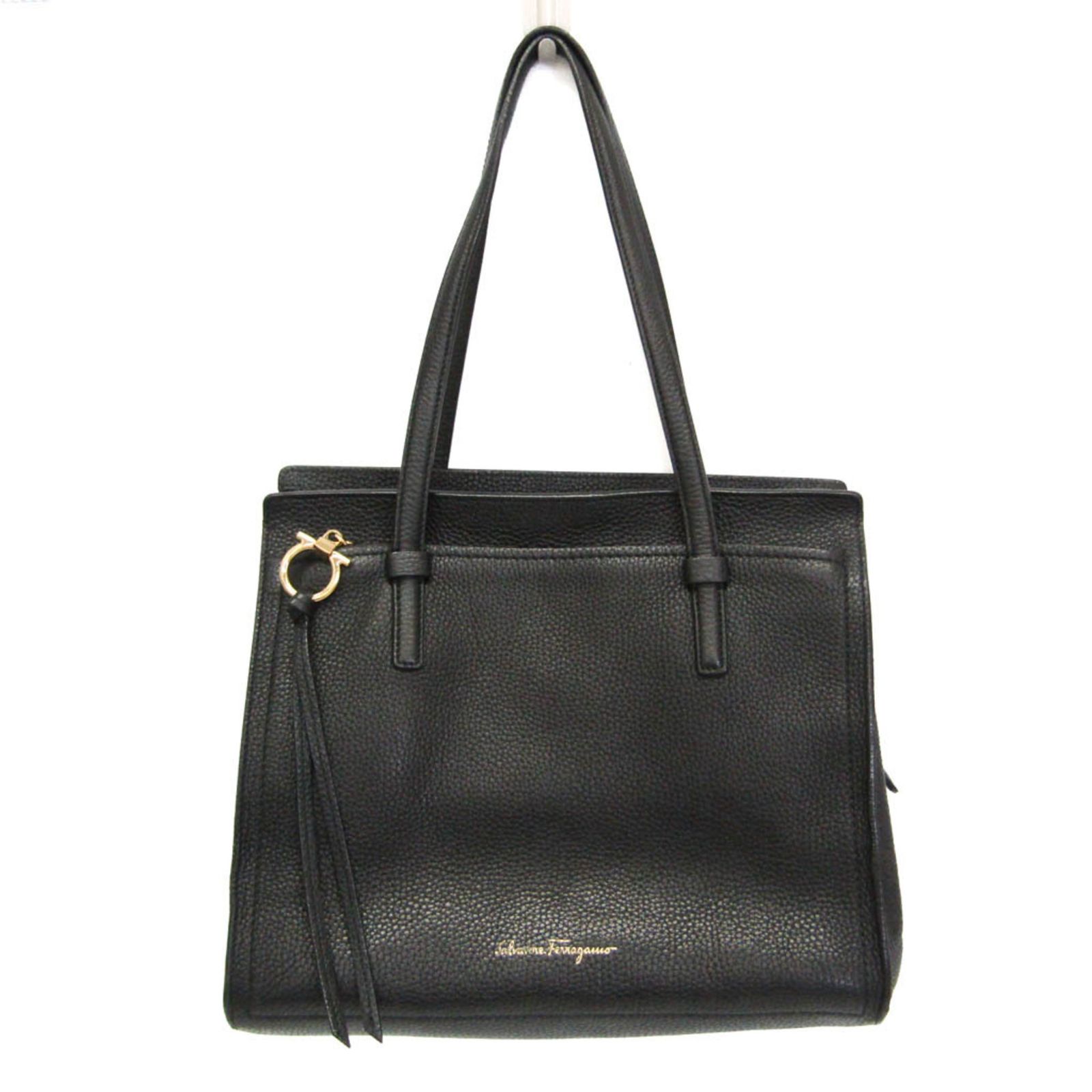 サルヴァトーレ フェラガモ Salvatore Ferragamo エイミー AMY EE-21 F216 レディース レザー トートバッグ ブラック