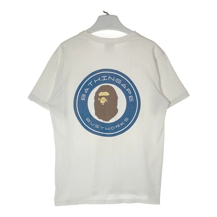 ☆A BATHING APE アベイシングエイプ サル サークルプリント T