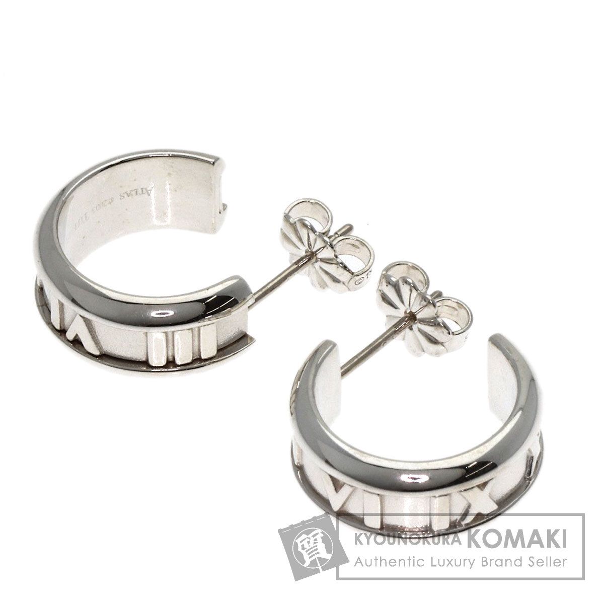 TIFFANY-Co. ティファニー アトラス フープ ピアス SV レディース